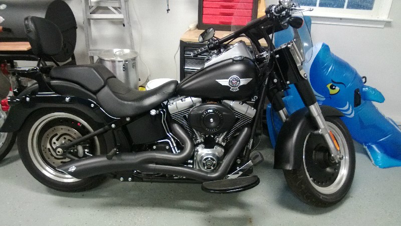 2010 Harley-Davidson® FLSTFB Softail® Fat Boy® Lo (Black ...