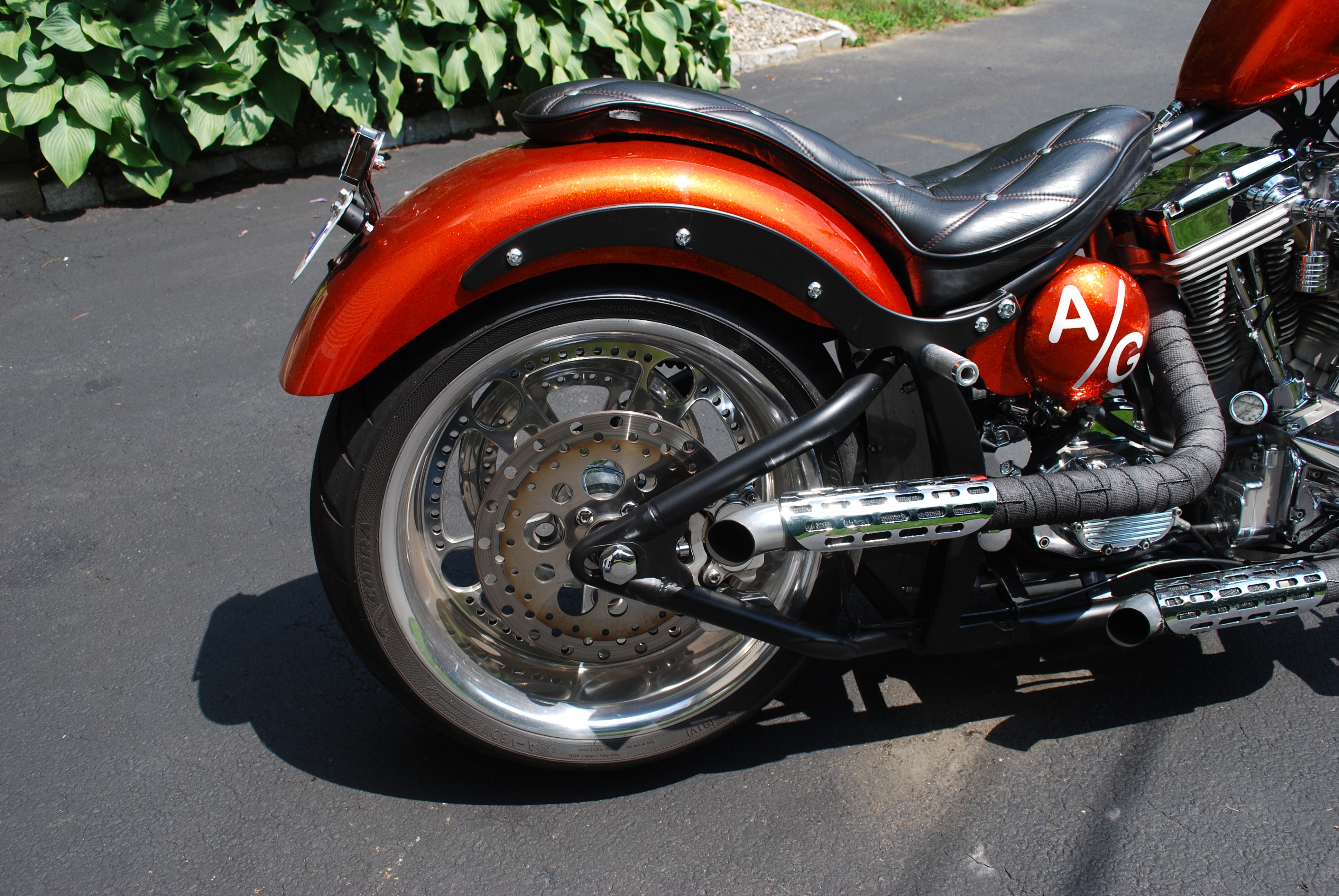 2010 Special Construction Chopper (Orange Metal Flake), Dudley