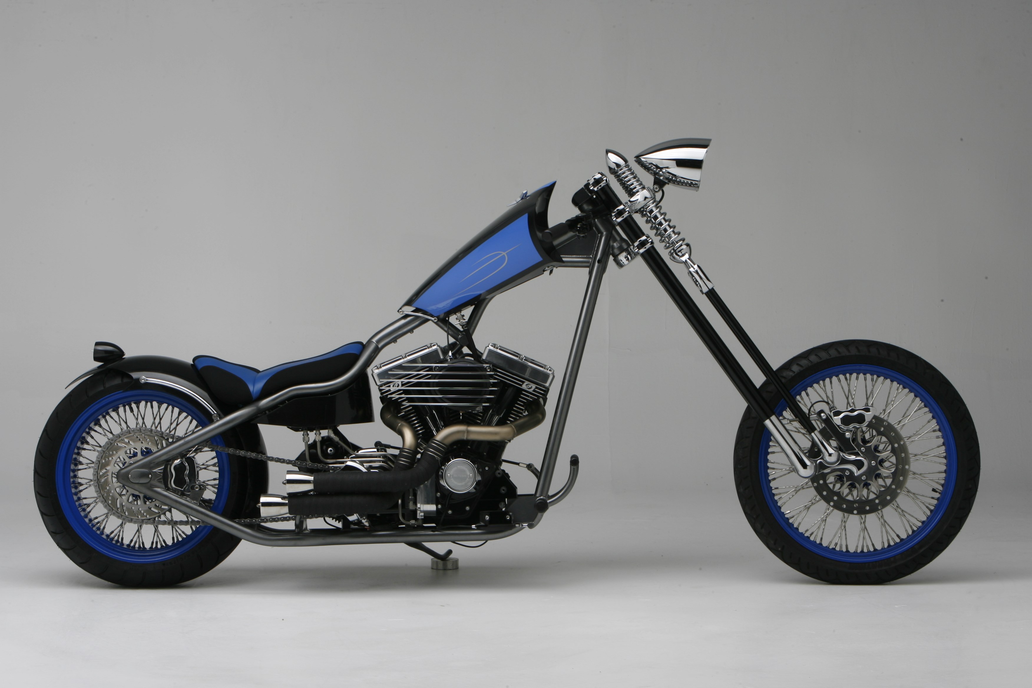 2008 Special Construction Chopper (Black/Blue), Mendon, Vermont (403451) ChopperExchange