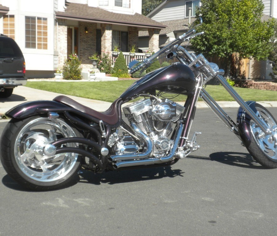 2004 Bourget Bike Works Fat Daddy ("Ultra Burgundy"), Littleton