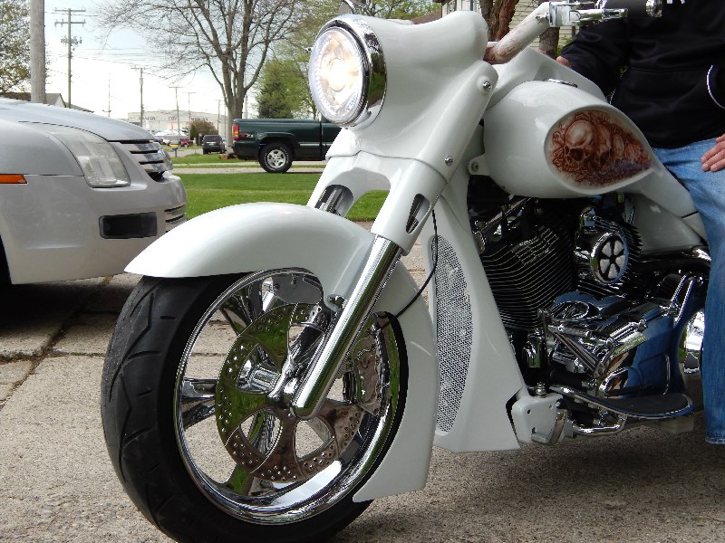 2007 HarleyDavidson® Custom (White with Brown Graphics), Harrison twp