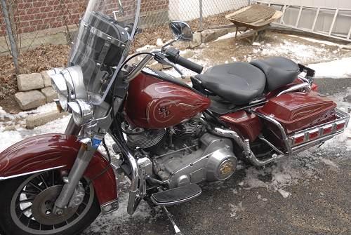 1983 Harley-DavidsonĀ® FLHT Electra GlideĀ® (red), elmont ...