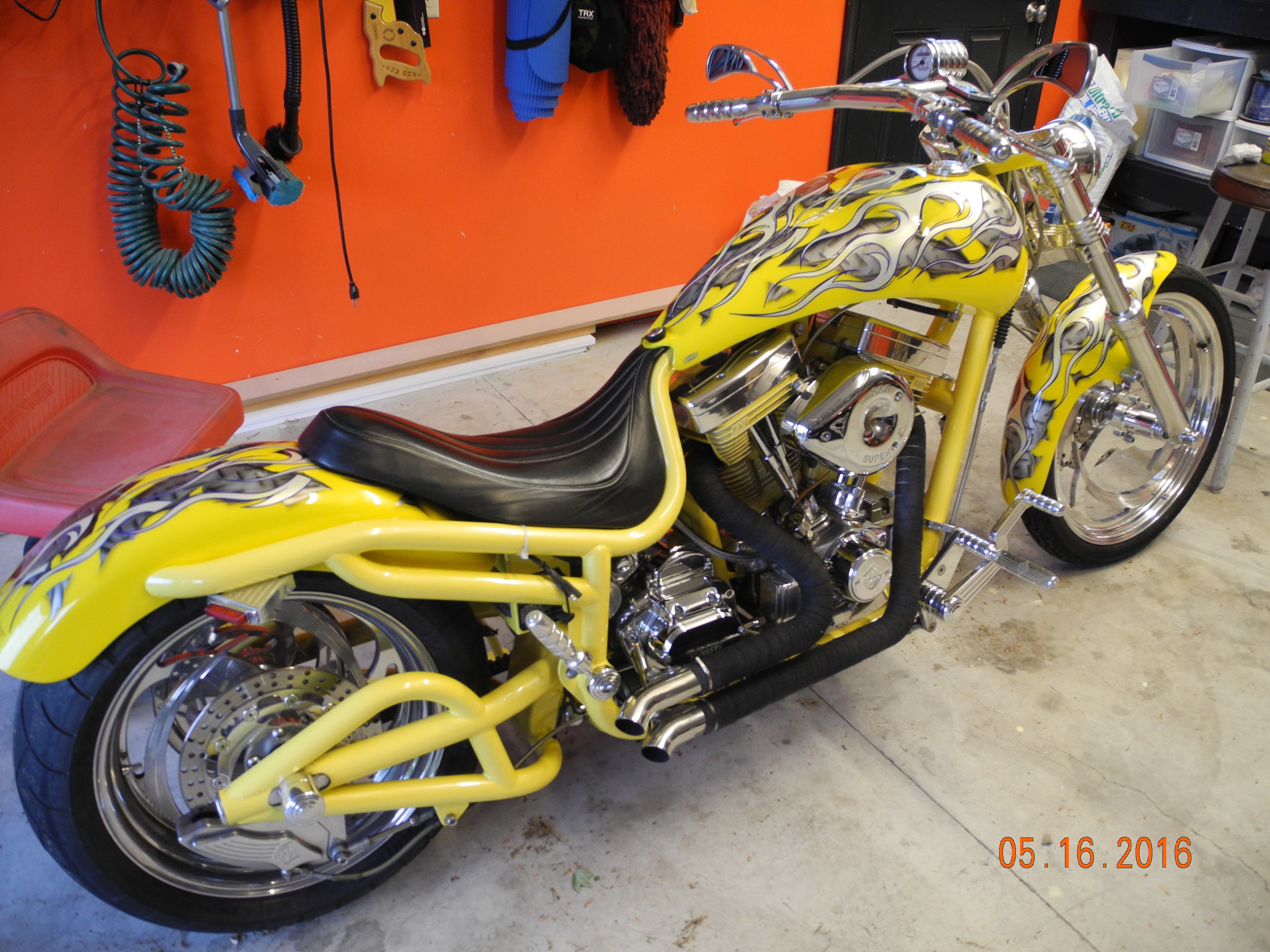 2001 Bourget Bike Works LowBlow (Yellow), Pennsburg, Pennsylvania