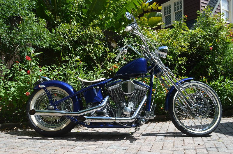 2006 Special Construction Bobber (Blue), Orlando, Florida (490560
