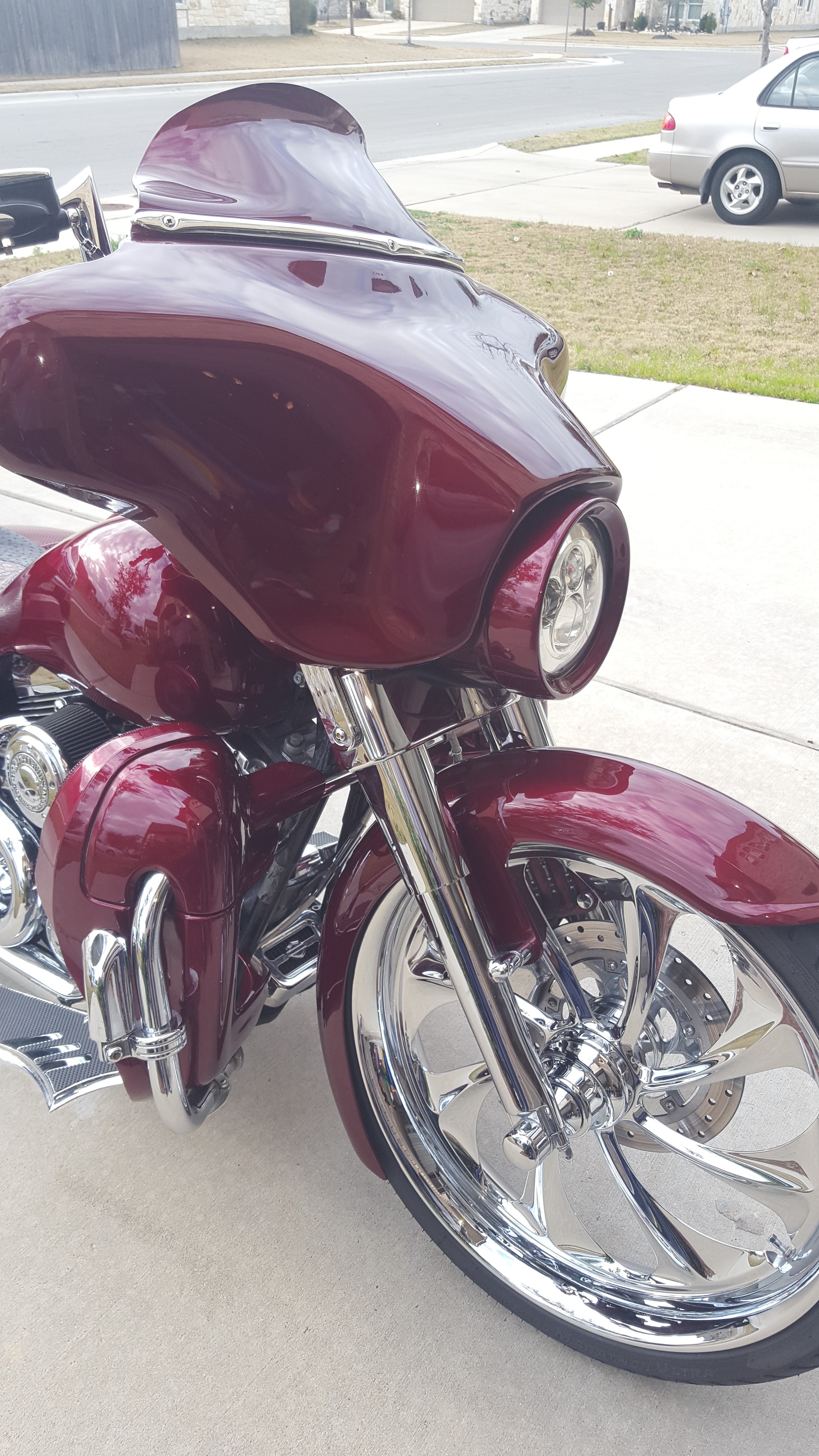 harley mysterious red sunglo