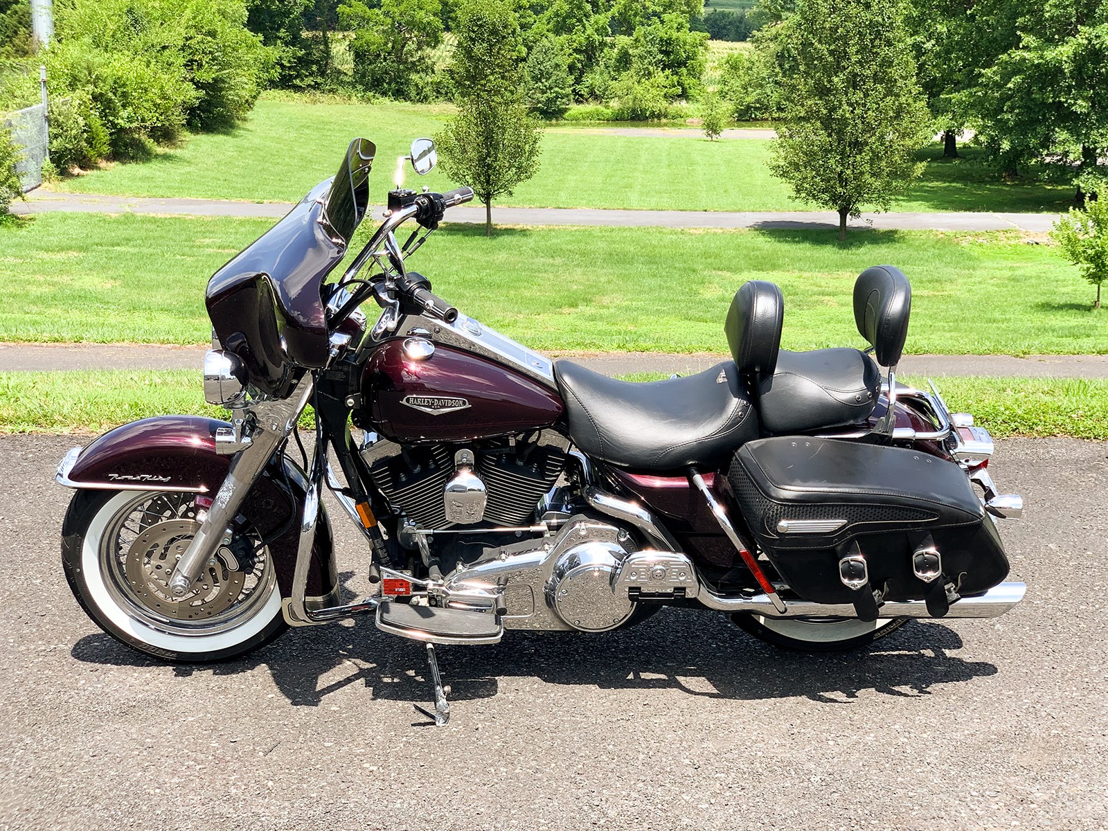 black cherry pearl harley
