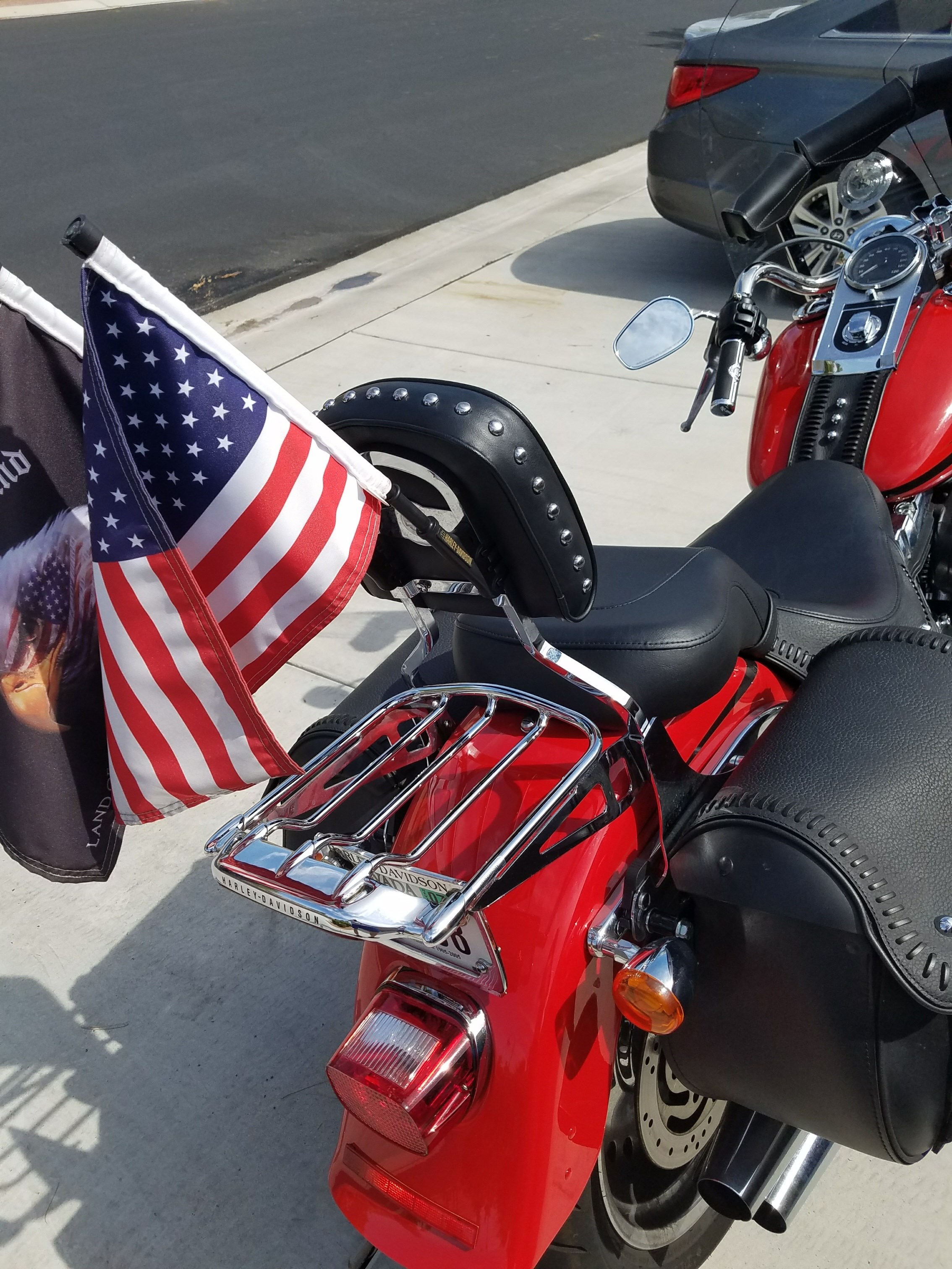 2010 HarleyDavidson® FLSTF Softail® Fat Boy® (Red), Mesquite, Nevada