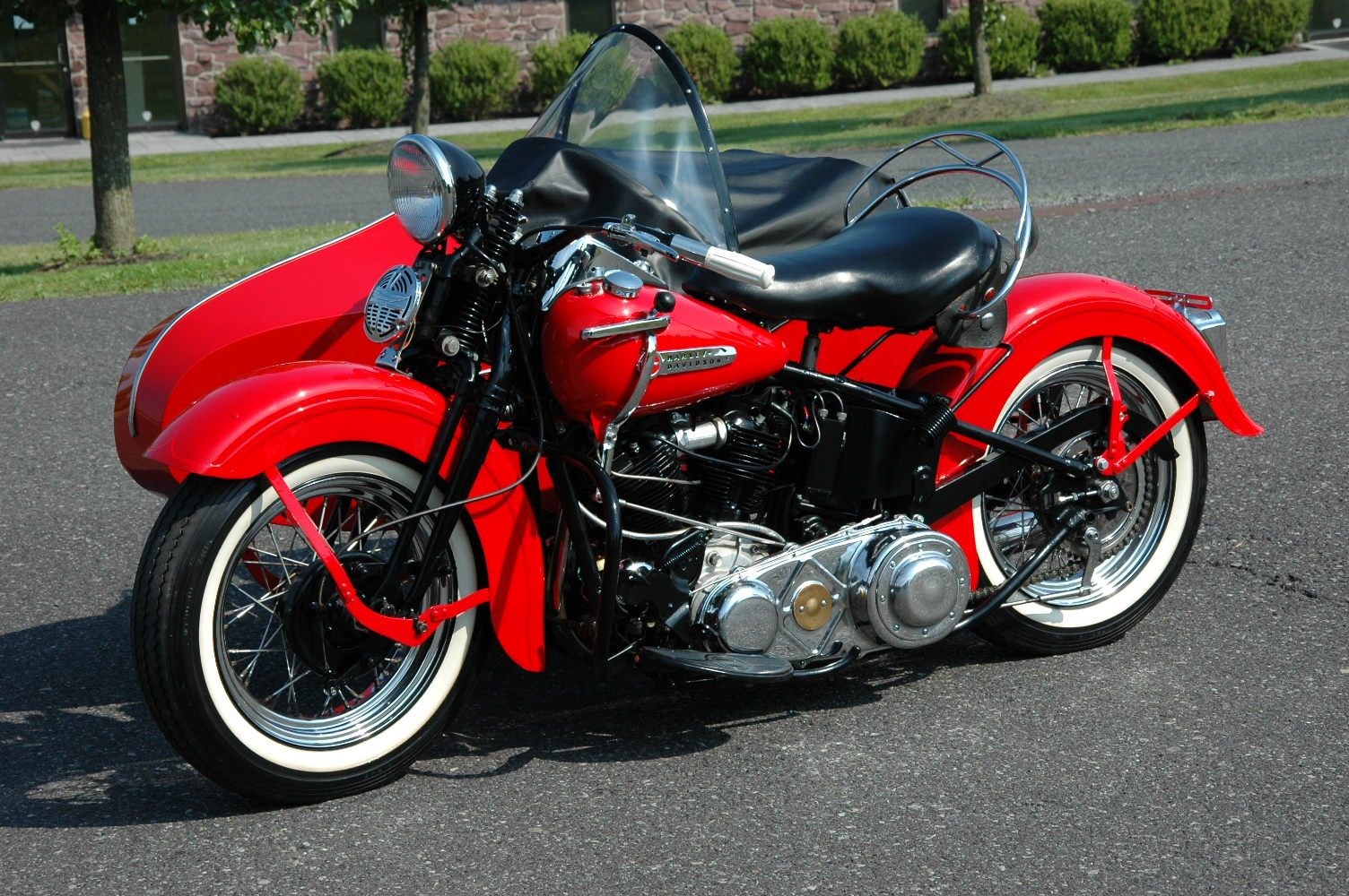 1947 HarleyDavidson® FL Special Sport Solo Knucklehead (Red