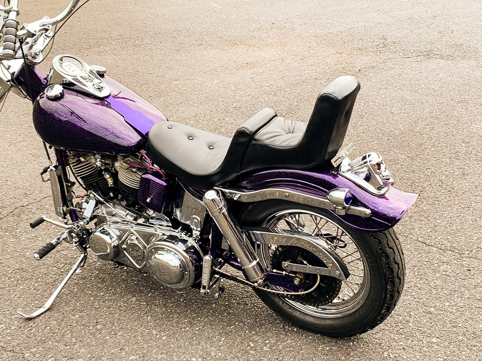 1961 HarleyDavidson® FL DuoGlide Sport (Purple Custom), Zieglerville