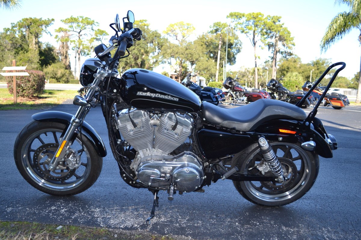 2016 HarleyDavidson® XL1200T Sportster® SuperLow® 1200T (Vivid Black