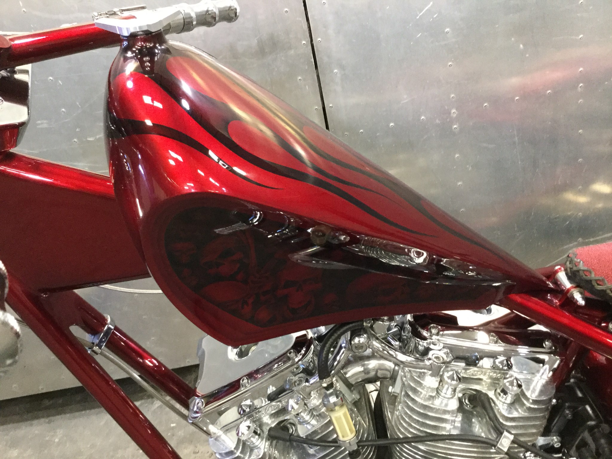 2005 Special Construction Chopper (Red), Salt Lake City, Utah (863296