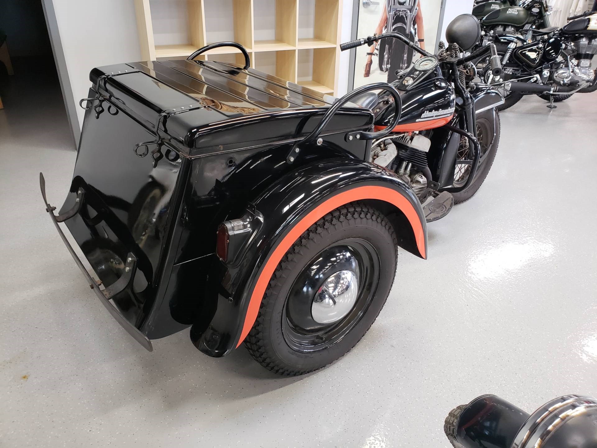 1951 HarleyDavidson® GA ServiCar without tow bar (Blk