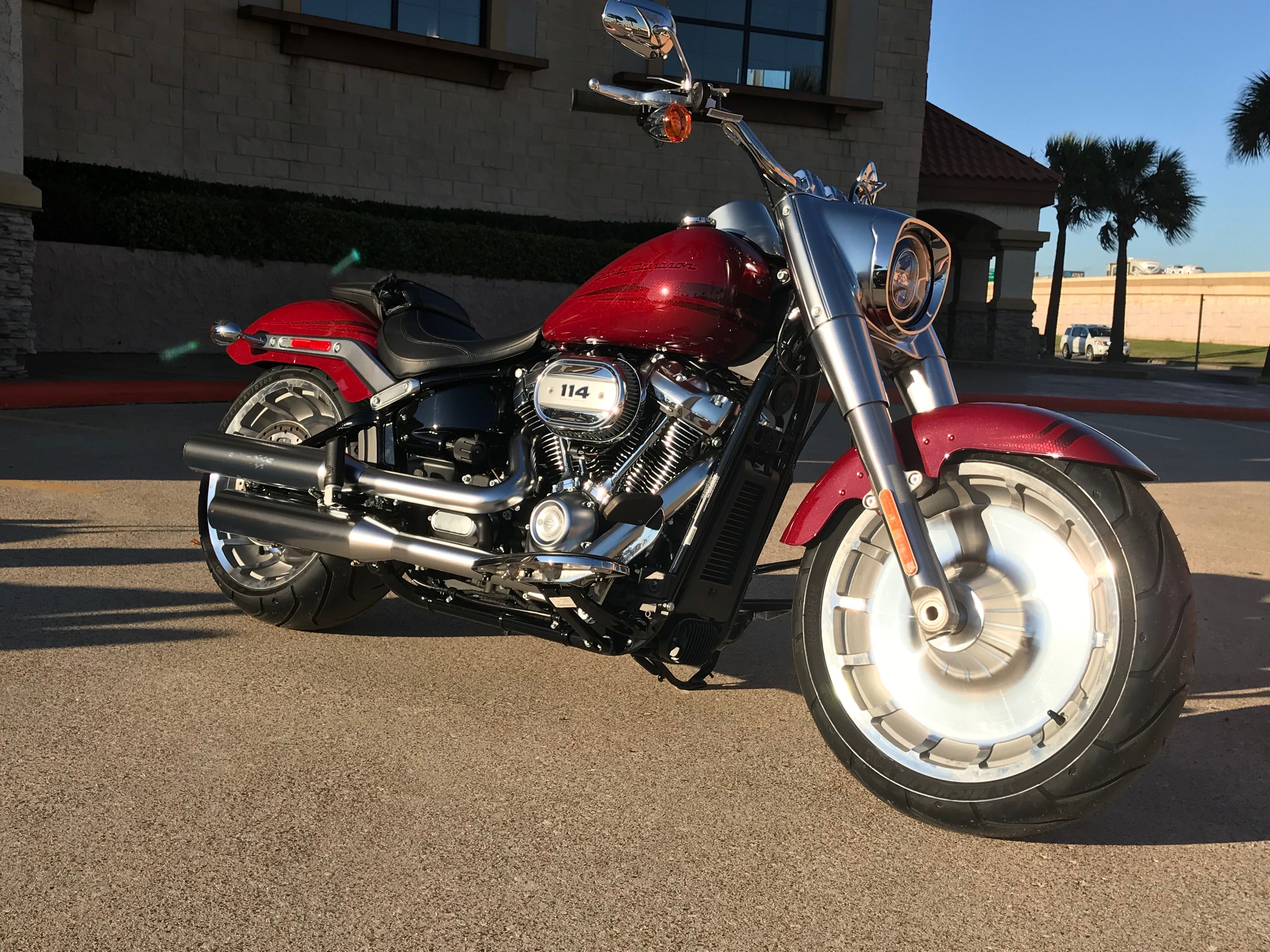 2020 HarleyDavidson® FLFBS Fat Boy® 114 (Stiletto Red), BEAUMONT, Texas (998333) ChopperExchange 2020 HarleyDavidson® FLFBS Fat Boy® 114 (Stiletto Red), BEAUMONT, Texas (998333) ChopperExchange