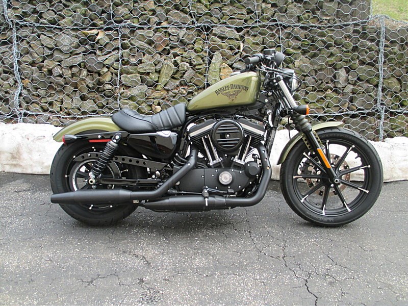 harley davidson iron 883 olive gold