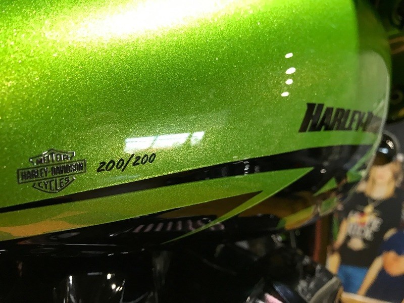 harley green paint