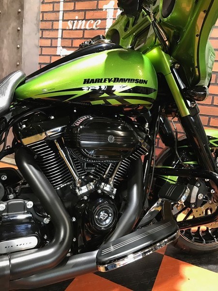 harley green paint