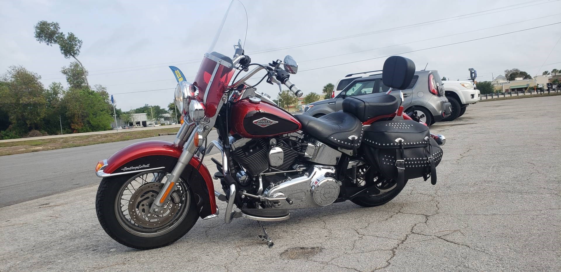 2012 HarleyDavidson® FLSTC Heritage Softail® Classic (Ember Red Sunglo