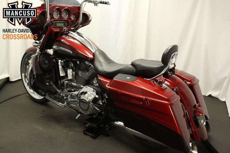 2012 HarleyDavidson® FLHXSE3 CVO™ Street Glide® (RUBY RED/TYPHOON MAROON), Houston, Texas