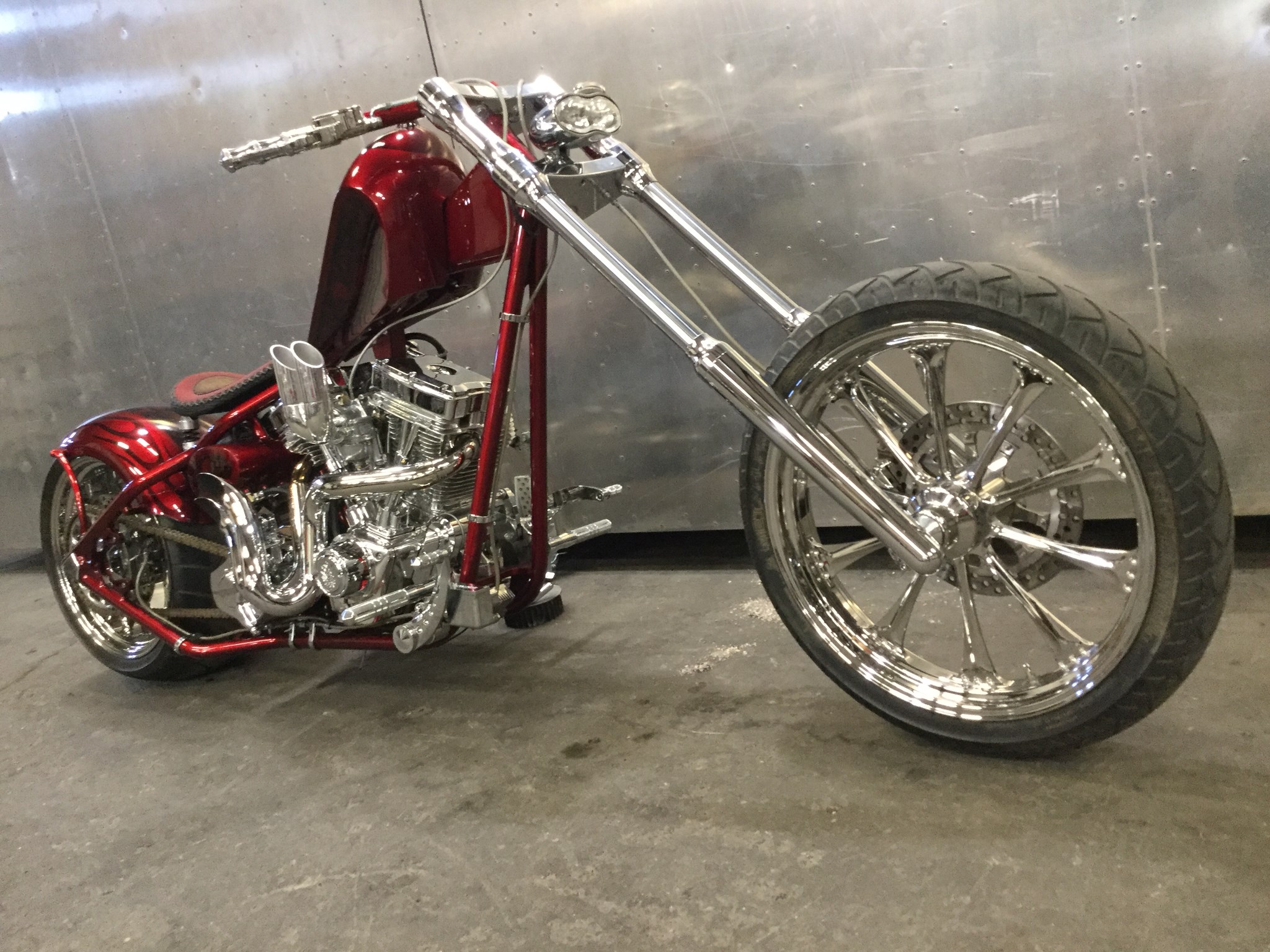 2005 Special Construction Chopper (Red), Salt Lake City, Utah (863296