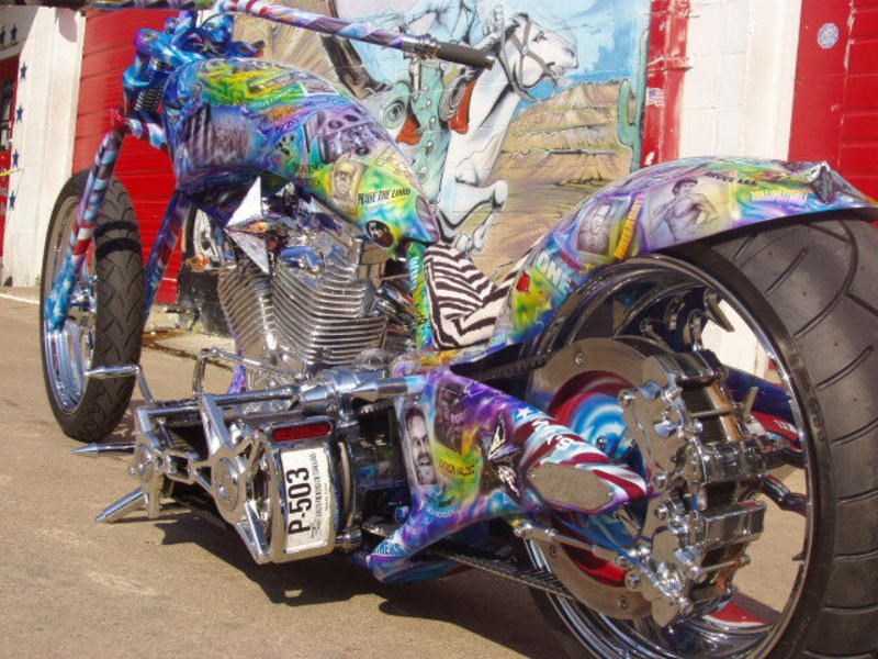 2005 Special Construction Chopper (CUSTOM MULTI COLOR), Dallas, Texas (520058) ChopperExchange
