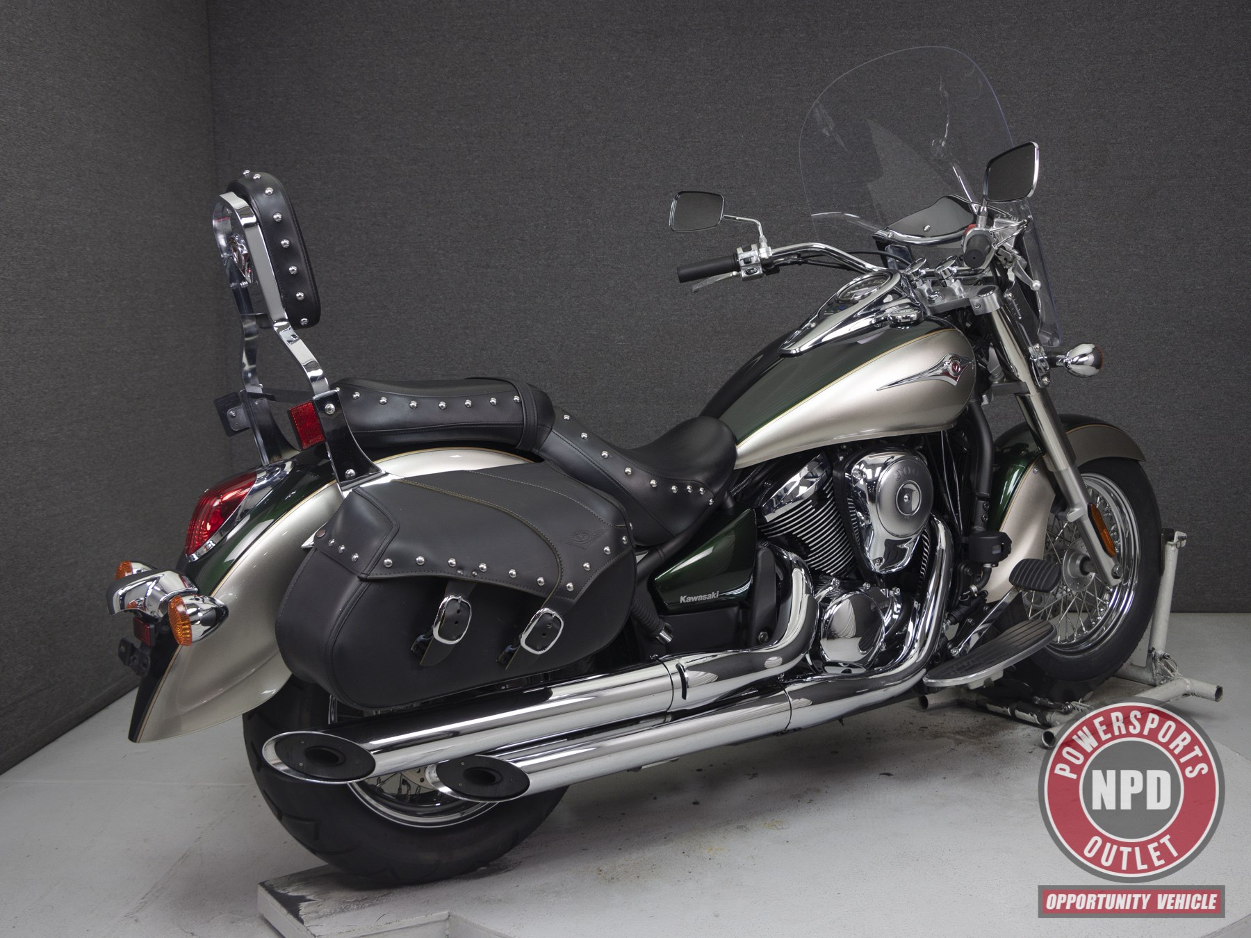 kawasaki vulcan s matte green