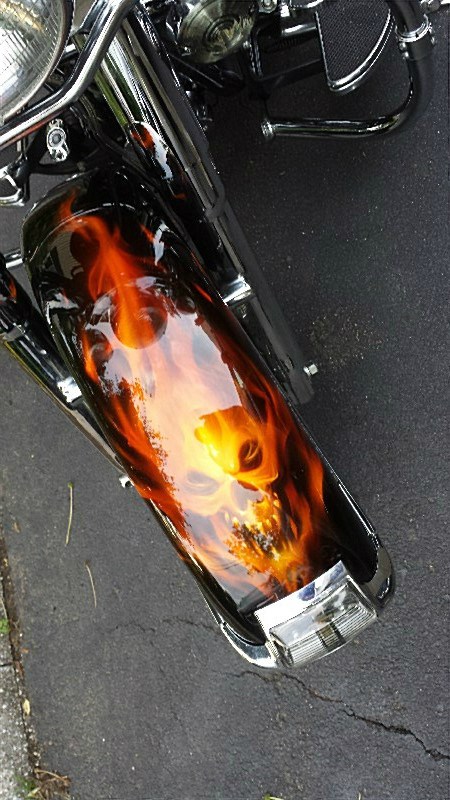 Used Motorcycles Nj >> 2000 Harley-Davidson® FLSTC Heritage Softail® Classic (Black With Custom Flame Skull Paint ... Used Motorcycles Nj >> 2000 Harley-Davidson® FLSTC Heritage Softail® Classic (Black With Custom Flame Skull Paint ...