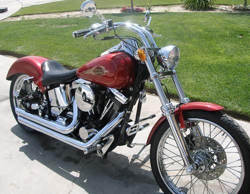 1997 Harley-Davidson® FXSTC Softail® Custom (Burgandy), Kerman