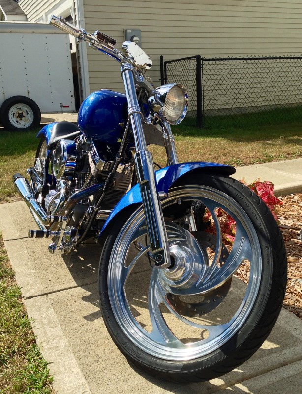 2001 Bourget Bike Works Custom Softail for Sale in Indianapolis, IN