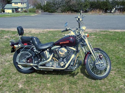 1990 Harley-Davidson® FXSTS Springer® Softail (Burgundy ... 1990 Harley-Davidson® FXSTS Springer® Softail (Burgundy ...