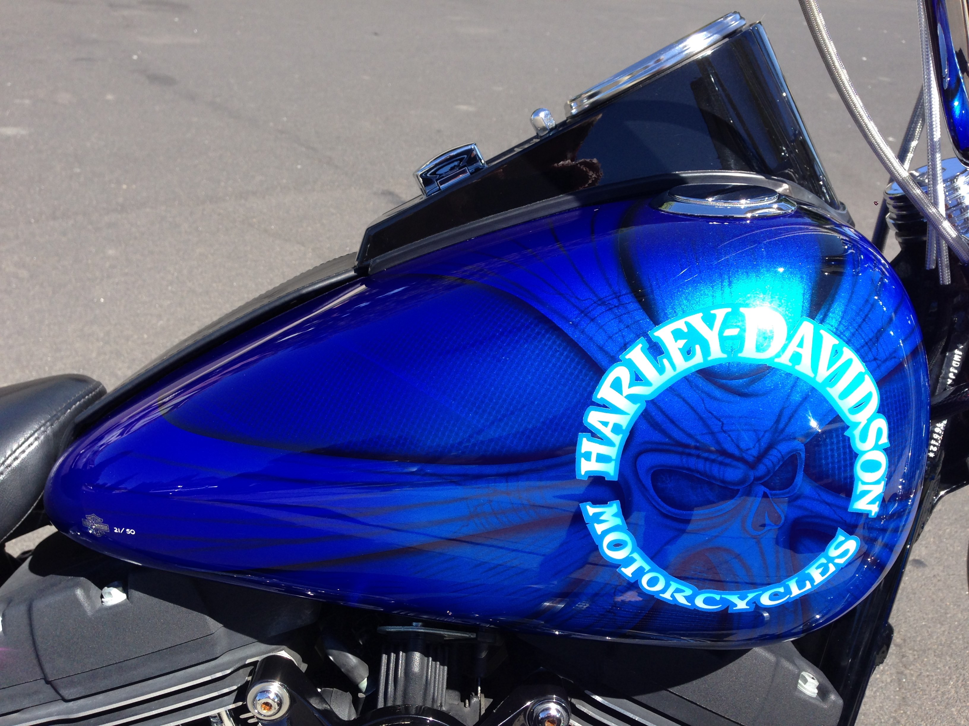 HARLEY DAVIDSON Blue flame ルーニーチューンズ HARLEY DAVIDSON Blue flame ルーニーチューンズ