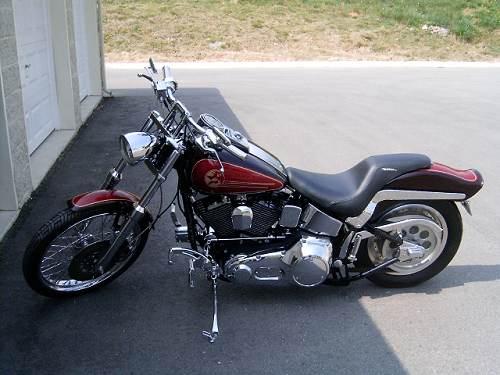 Used Harleys For Sale >> 1992 Harley-Davidson® FXSTC Softail® Custom (red and ... Used Harleys For Sale >> 1992 Harley-Davidson® FXSTC Softail® Custom (red and ...