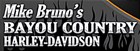 Mike Bruno's Bayou Country H-D's Logo
