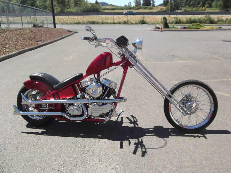 2000 Denver Choppers Easy Rider Rigid (RED), Eugene, Oregon (501099