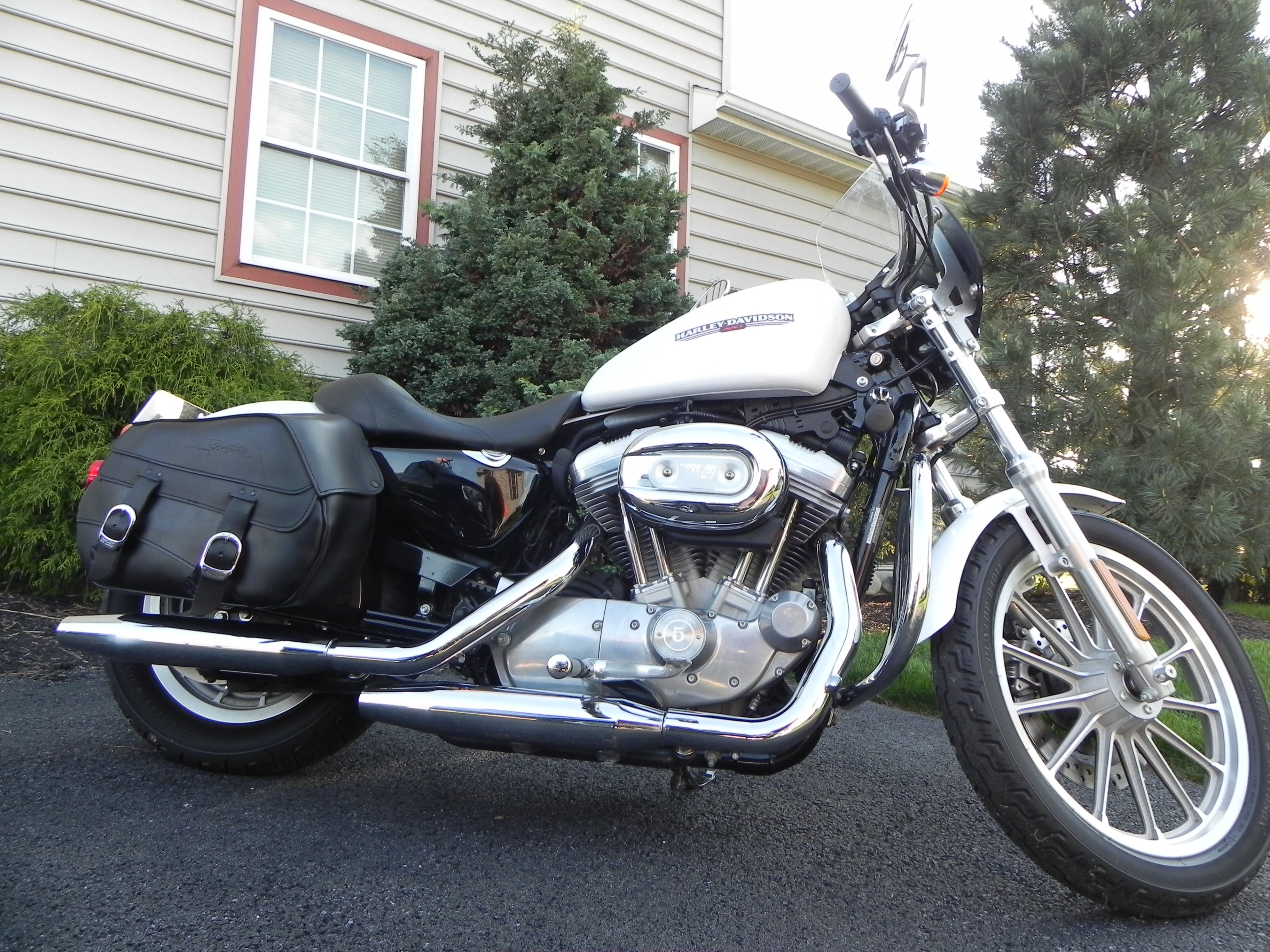 harley davidson 883 mileage