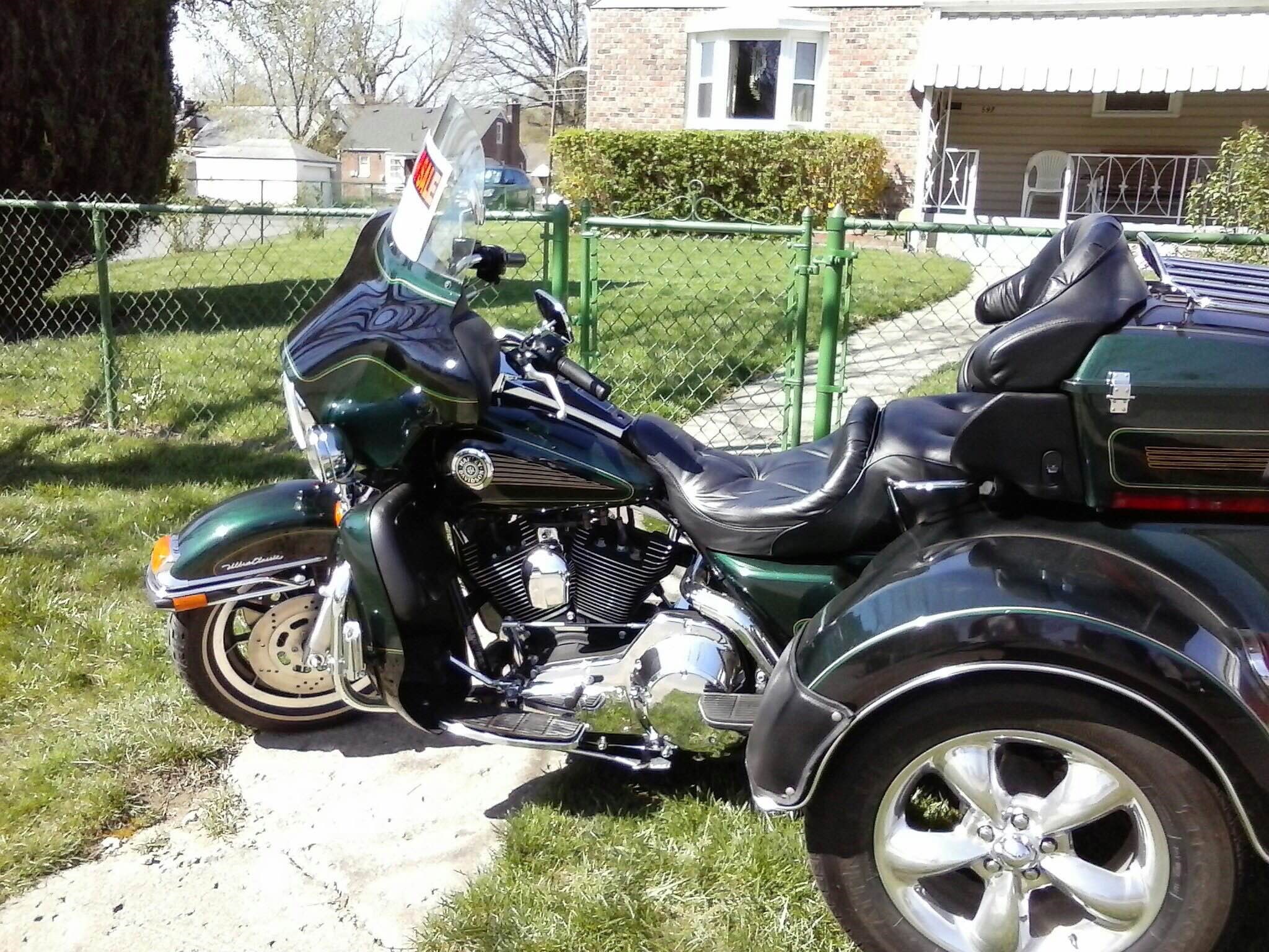 1999 Harley-Davidson® Custom Trike (Black And Green), Columbus, Ohio