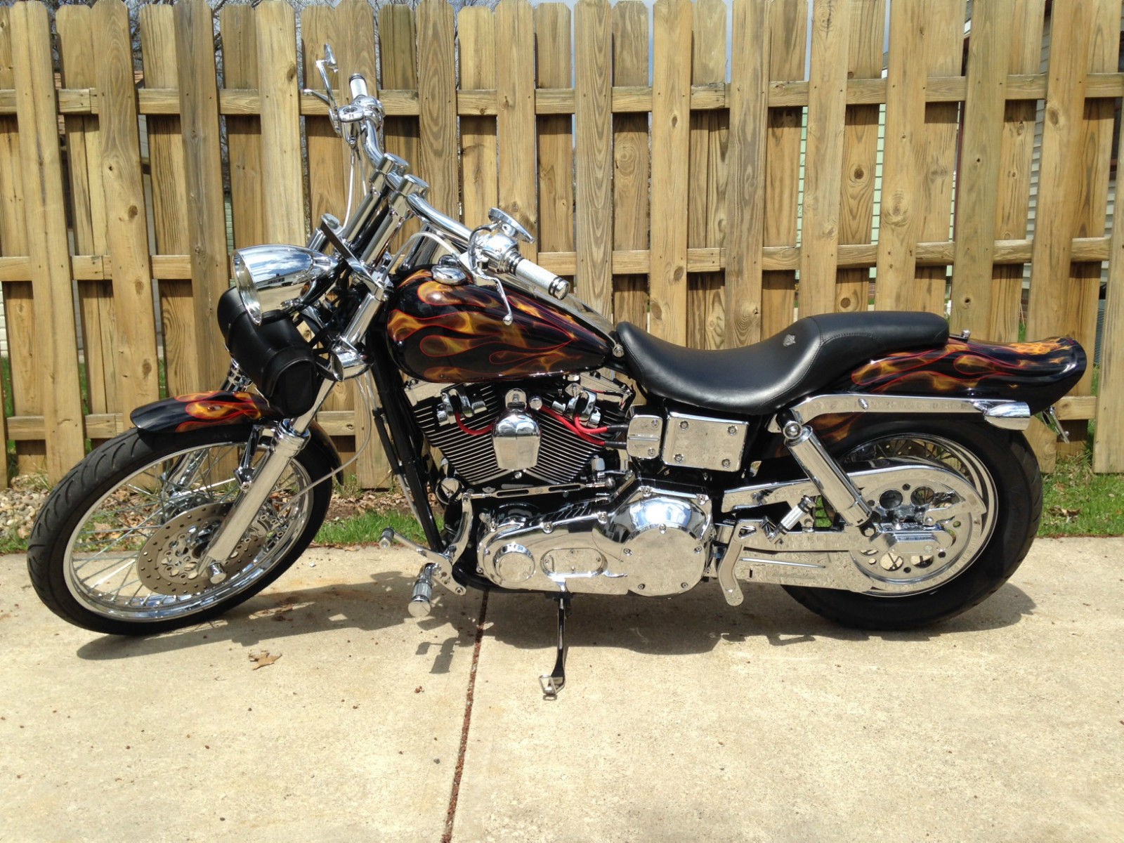 2003 Dyna Wide Glide Wallpaper For Android