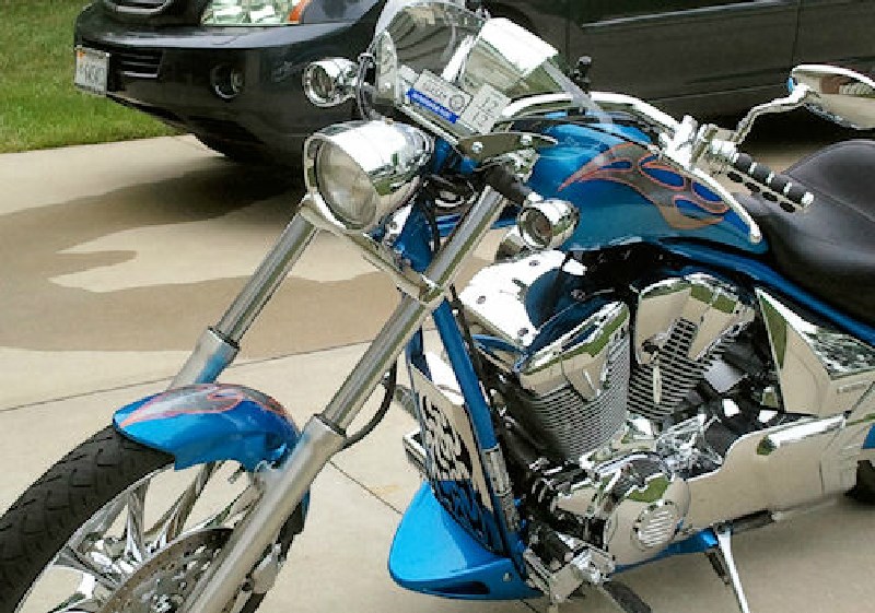 2010 Honda® VT1300CX / VT1300CXA Fury™ (Ultra Blue ... 2010 Honda® VT1300CX / VT1300CXA Fury™ (Ultra Blue ...