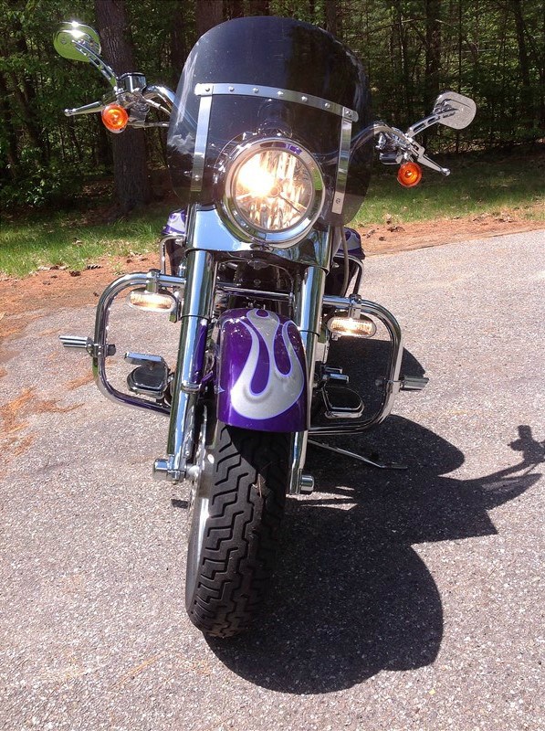 2002 Harley-Davidson® FLHRSEI Screamin' Eagle® Road King® (Purple with