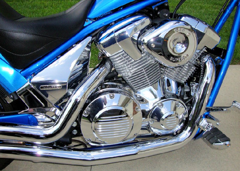 2010 Honda® VT1300CX / VT1300CXA Fury™ (Ultra Blue Metallic), Fairfax