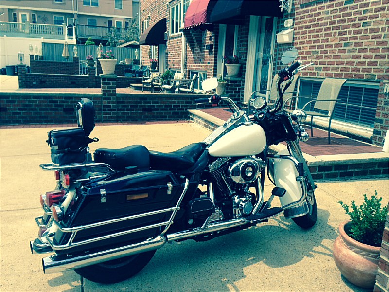 2002 harley davidson road king police edition