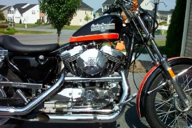 1987 Harley-Davidson® XLH-1100 Sportster® 1100 Anniversary (black