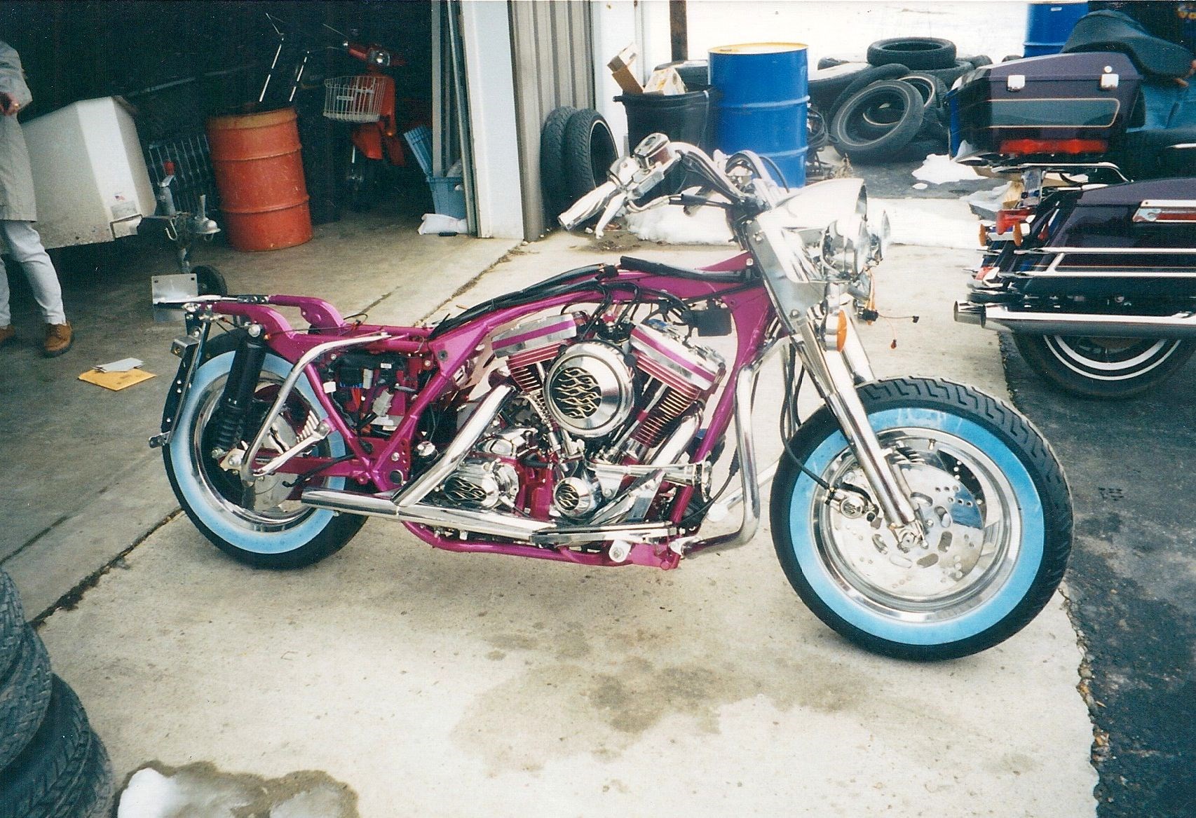 1997 Harley-Davidson® FLHR/I Road King® (Custom - Candy Raspberry