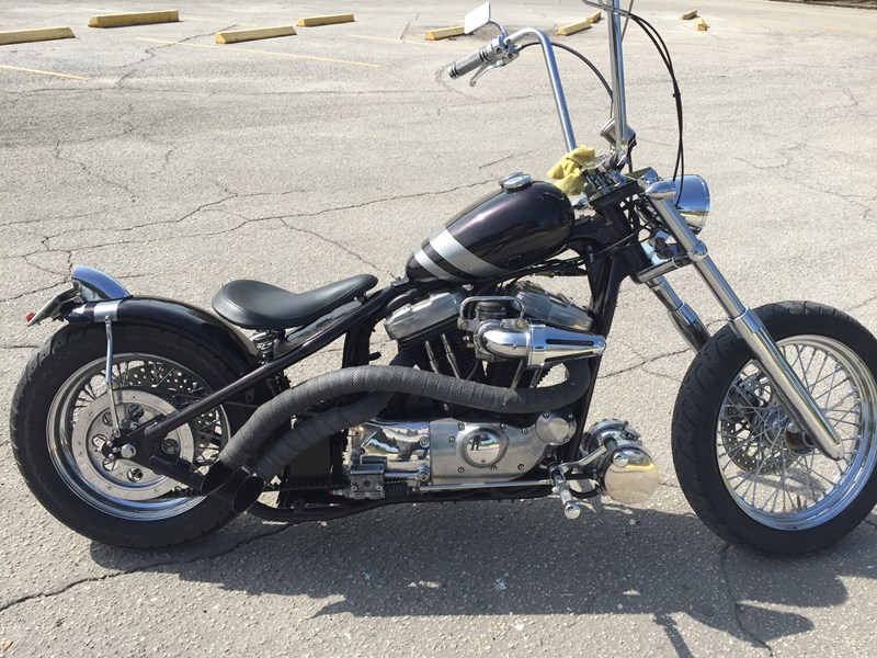 1996 Harley-Davidson® Custom (Dark cherry (powder coated)), Bradenton