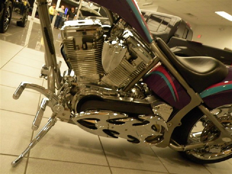 2007 Orange County Choppers (OCC) Custom Softail (Purple/Cyan), Springfield, Missouri (464630