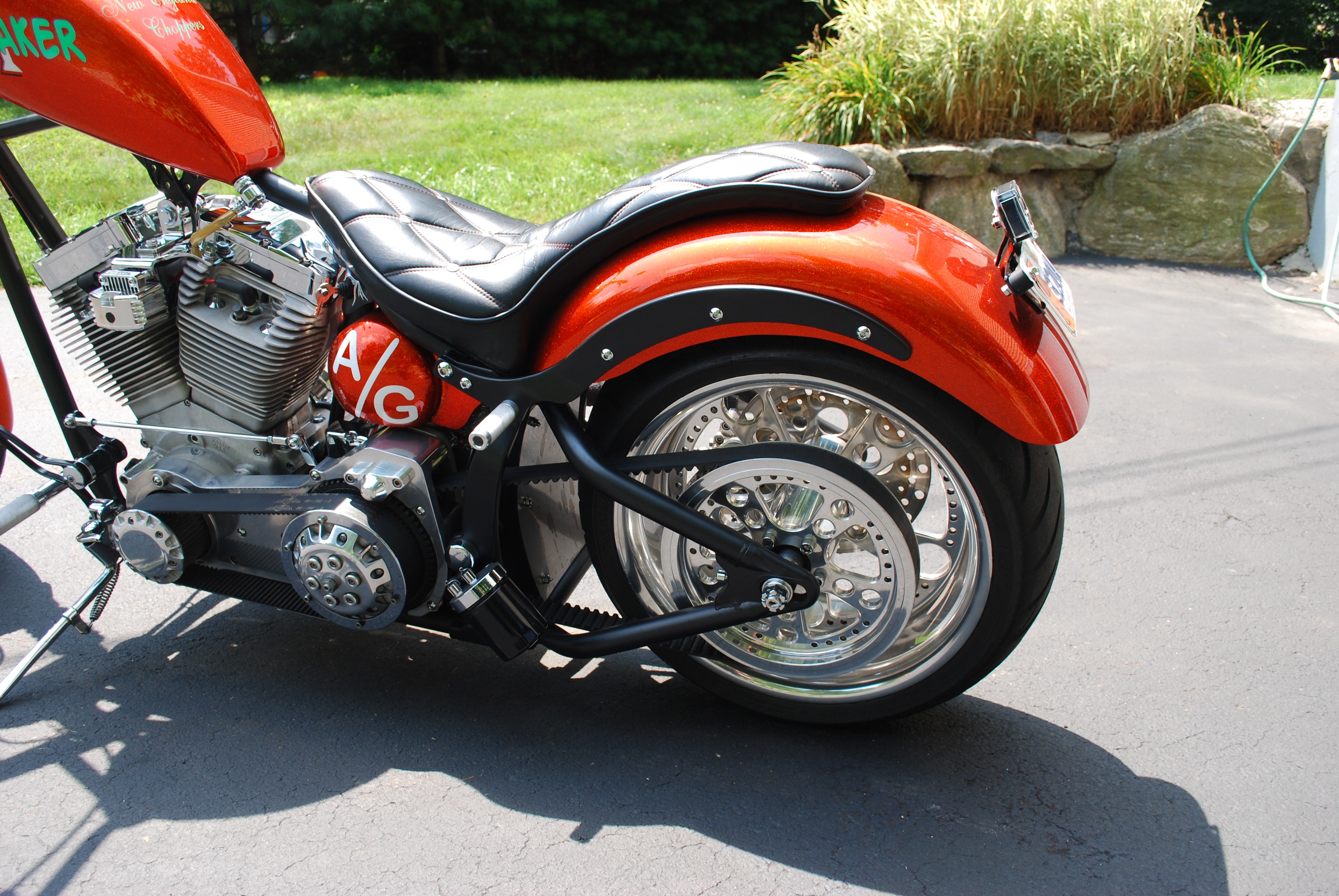 2010 Special Construction Chopper (Orange Metal Flake), Dudley