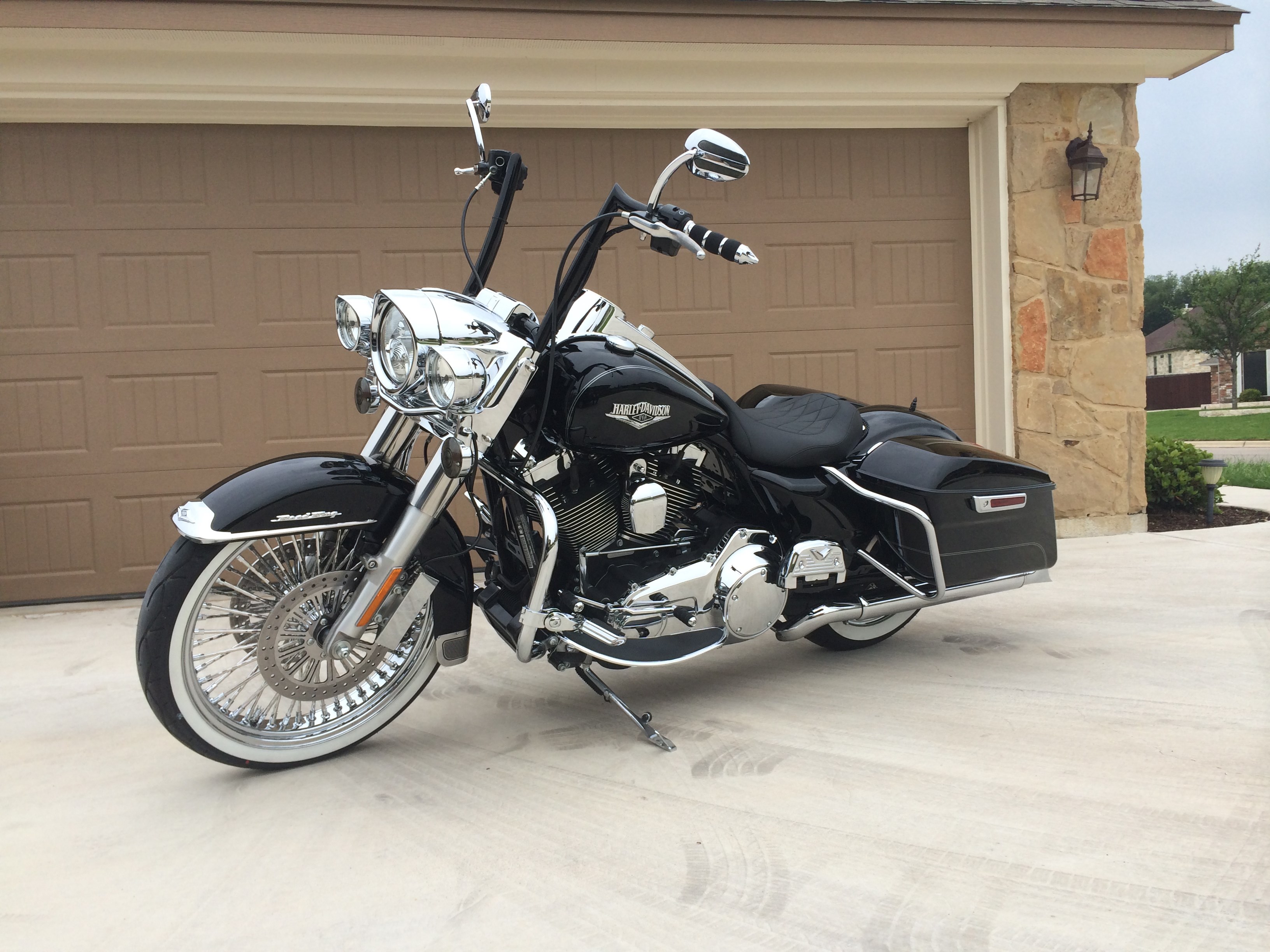 2014 Harley-Davidson® FLHR Road King® (Black), Lawton ...