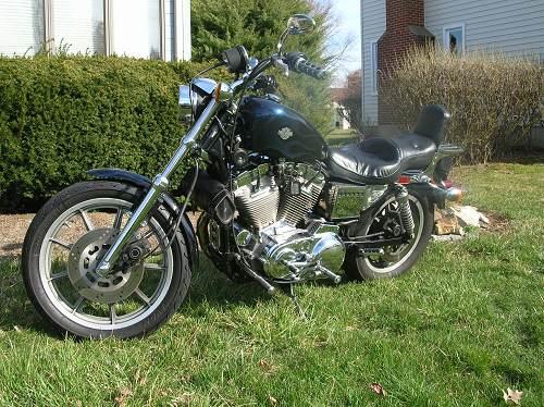 harley davidson sportster 883 mpg