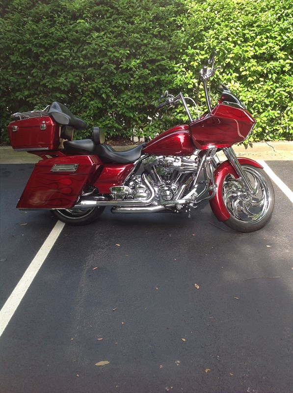 2010 Harley-Davidson® FLTRX Road Glide® Custom (Red), Atlanta, Georgia