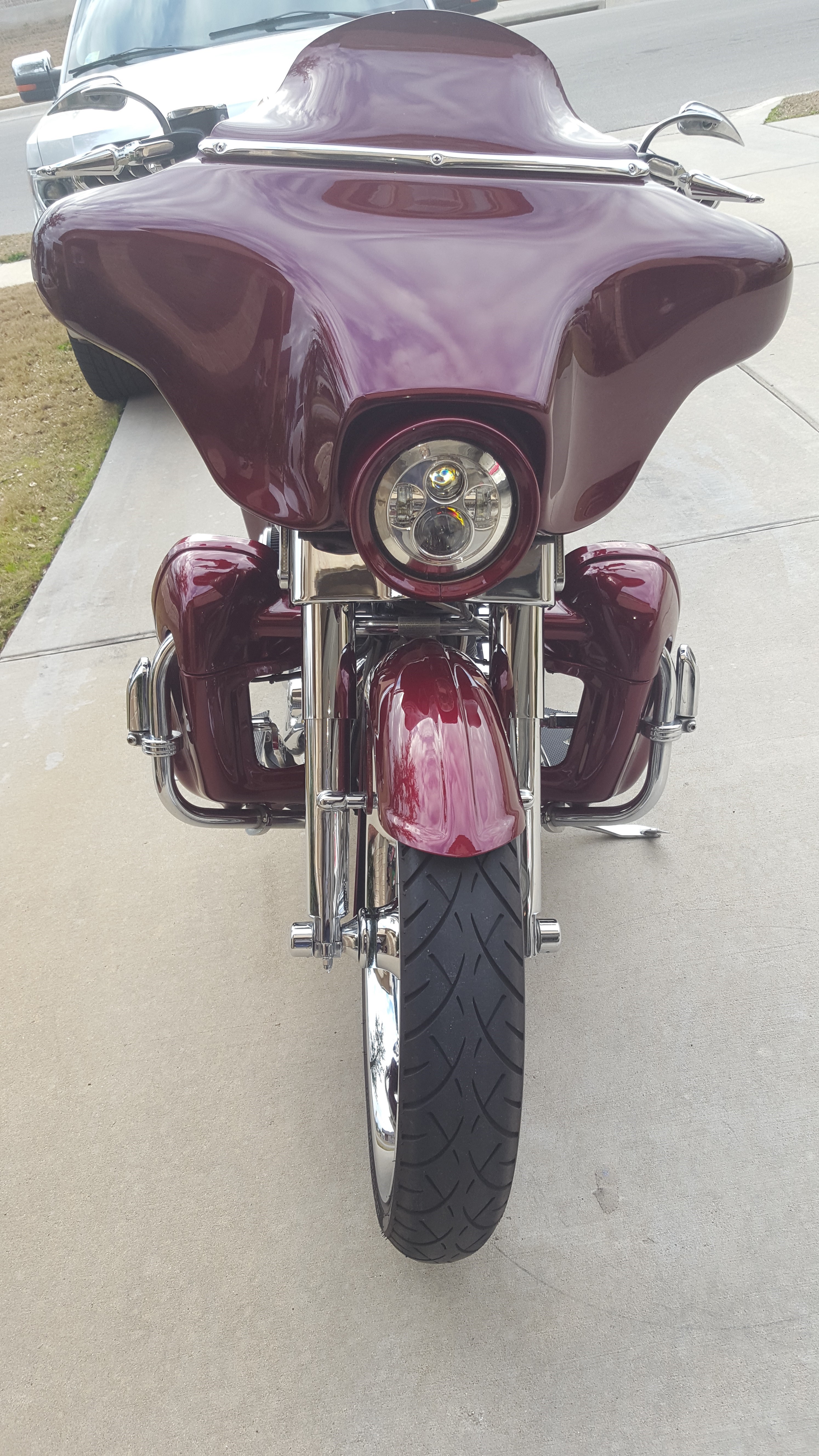 harley mysterious red sunglo