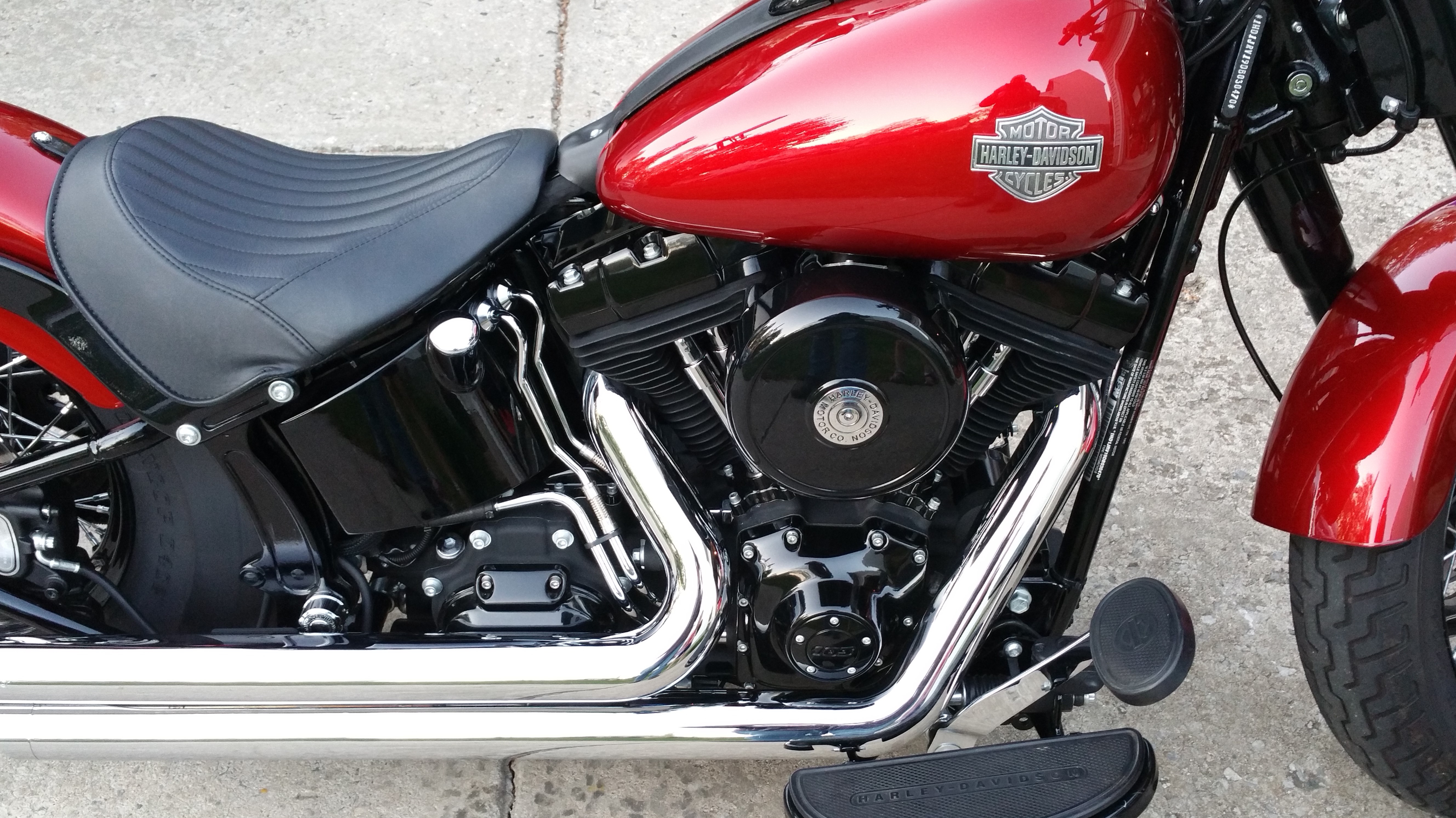 2013 HarleyDavidson® FLS Softail® Slim (Ember Red Sunglo), Abingdon, Maryland (507681